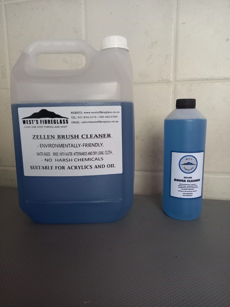 Zellen Artist Brush Cleaner 500ml and 5L containers